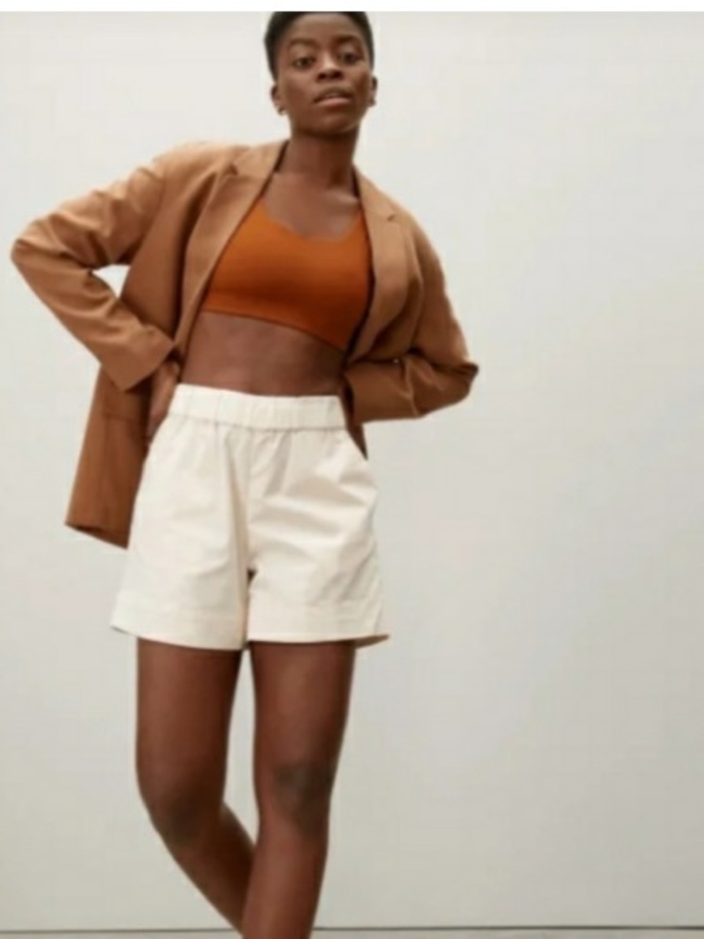 Everlane / The Easy Short in cream
